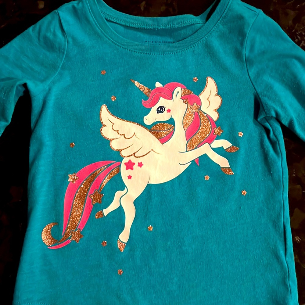 Unicorn T-shirt.